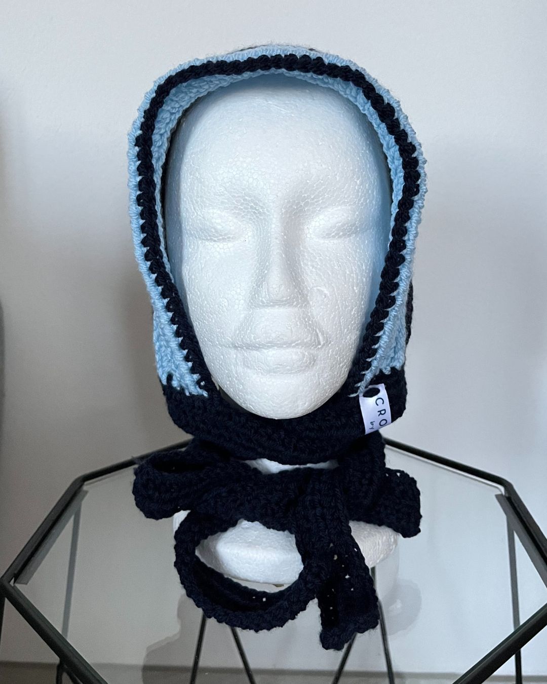 Cuffietta a righe Blu e Azzurra