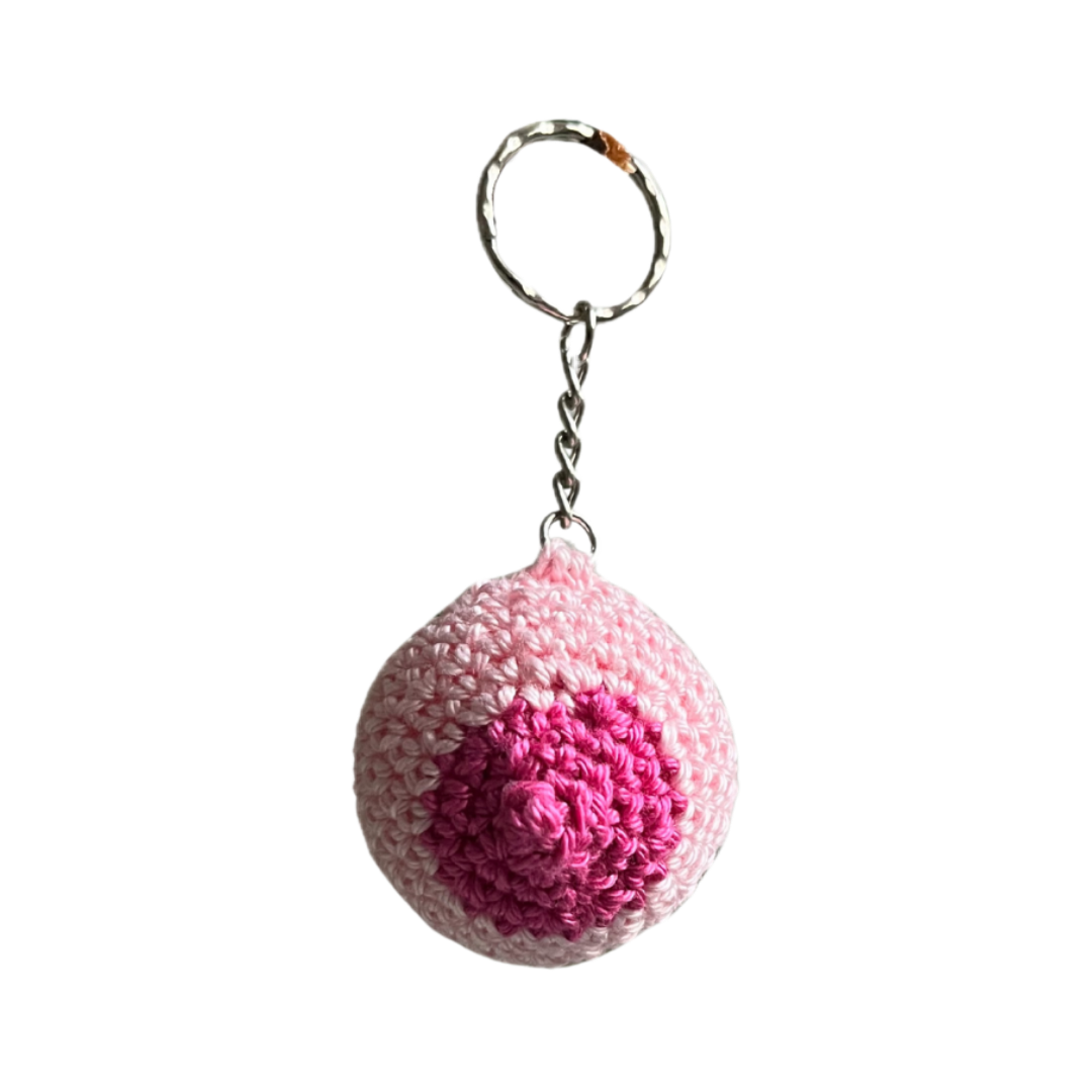 Portachiavi Tetta rosa