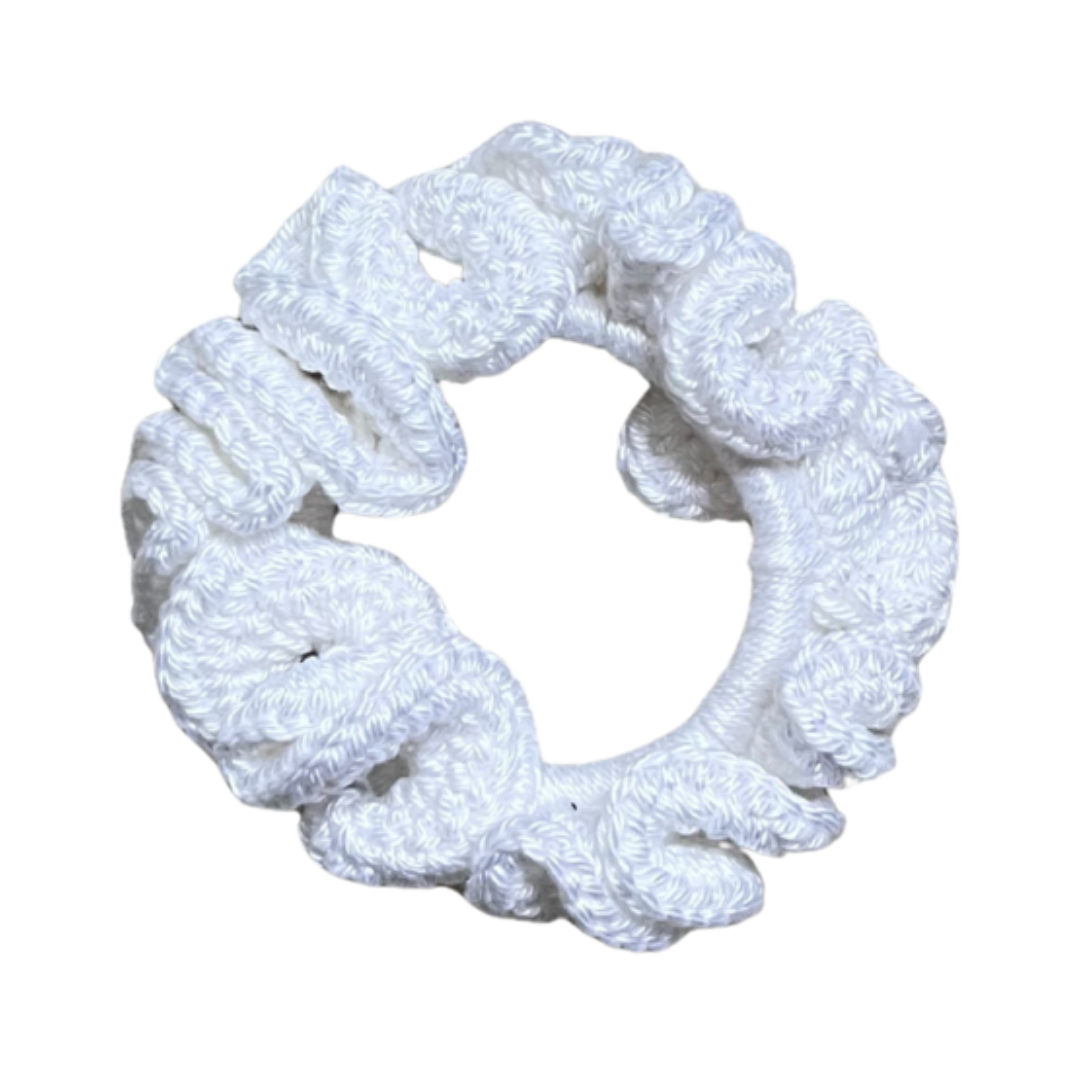 Scrunchies Bianco