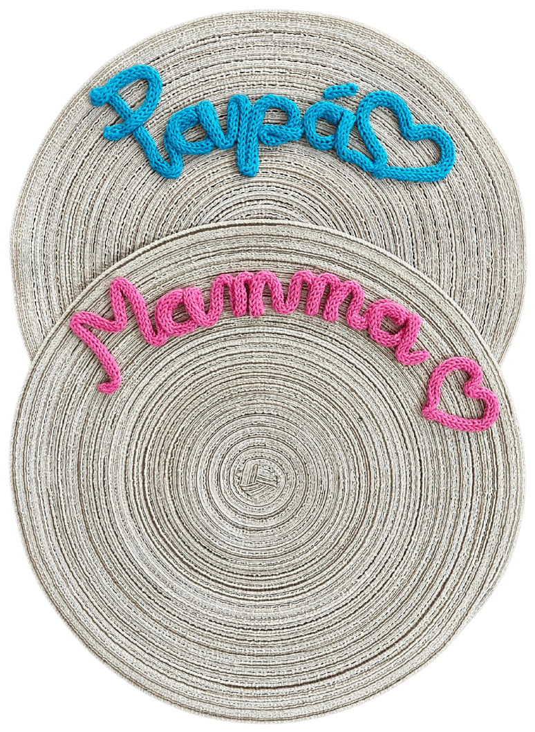Tovagliette Mamma e Papà